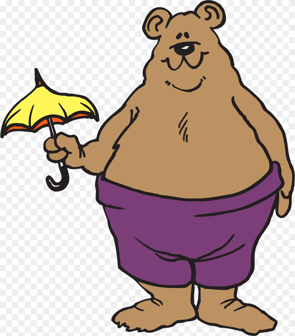 Small Clipart, Animal, Bear, Cartoon, Mammal Png Image