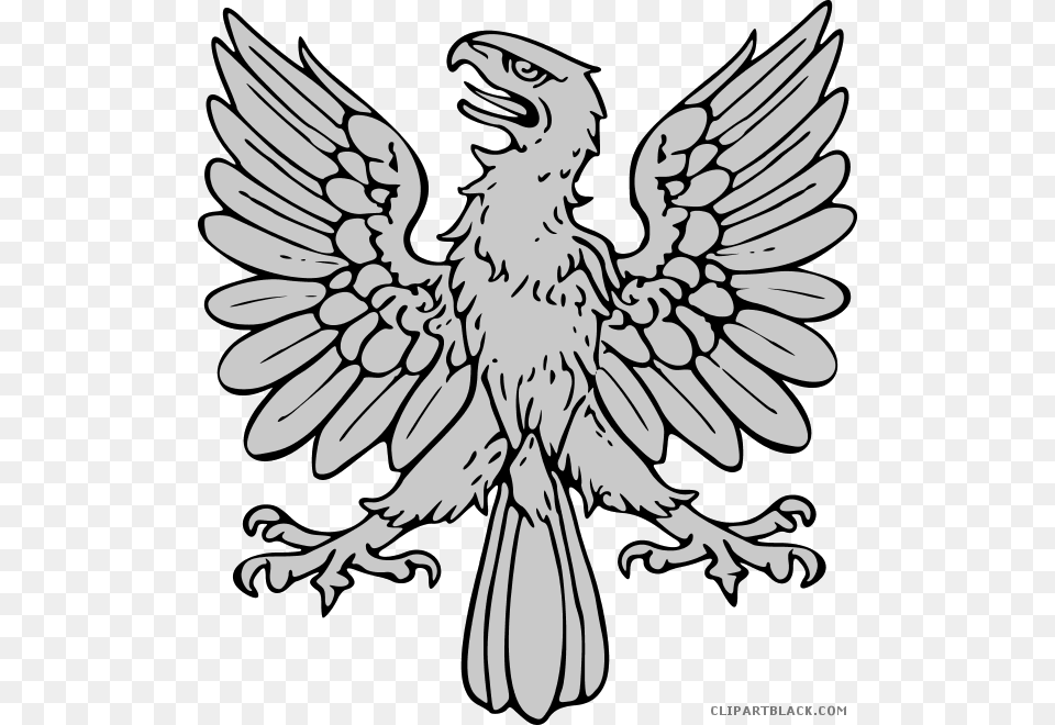 Small Clipart Eagle Golden Eagle Coat Of Arms, Emblem, Symbol, Person, Animal Free Png
