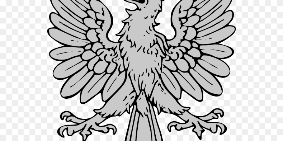 Small Clipart Eagle White Eagle Of Snowdon, Person, Emblem, Symbol Free Png