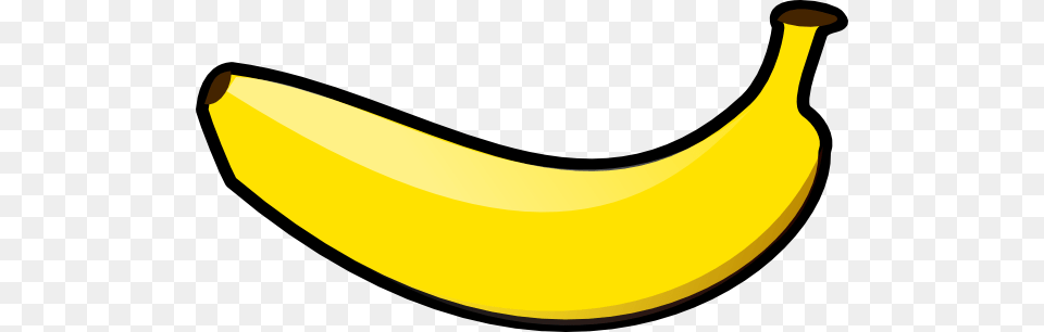 Small Clipart Horizontal, Banana, Food, Fruit, Plant Free Transparent Png