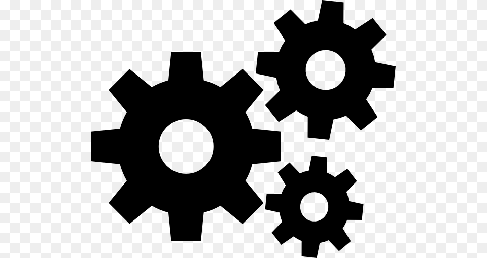 Small Cogs And Gears Clipart, Machine, Gear Free Png Download