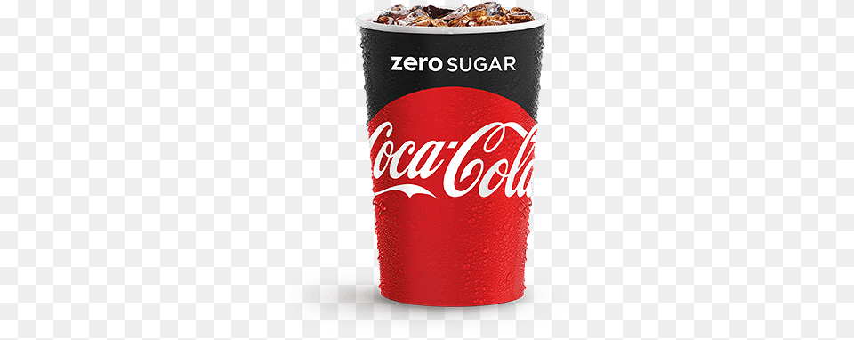 Small Coke Zero Coca Cola Zero Mcdonalds, Beverage, Soda, Can, Tin Png