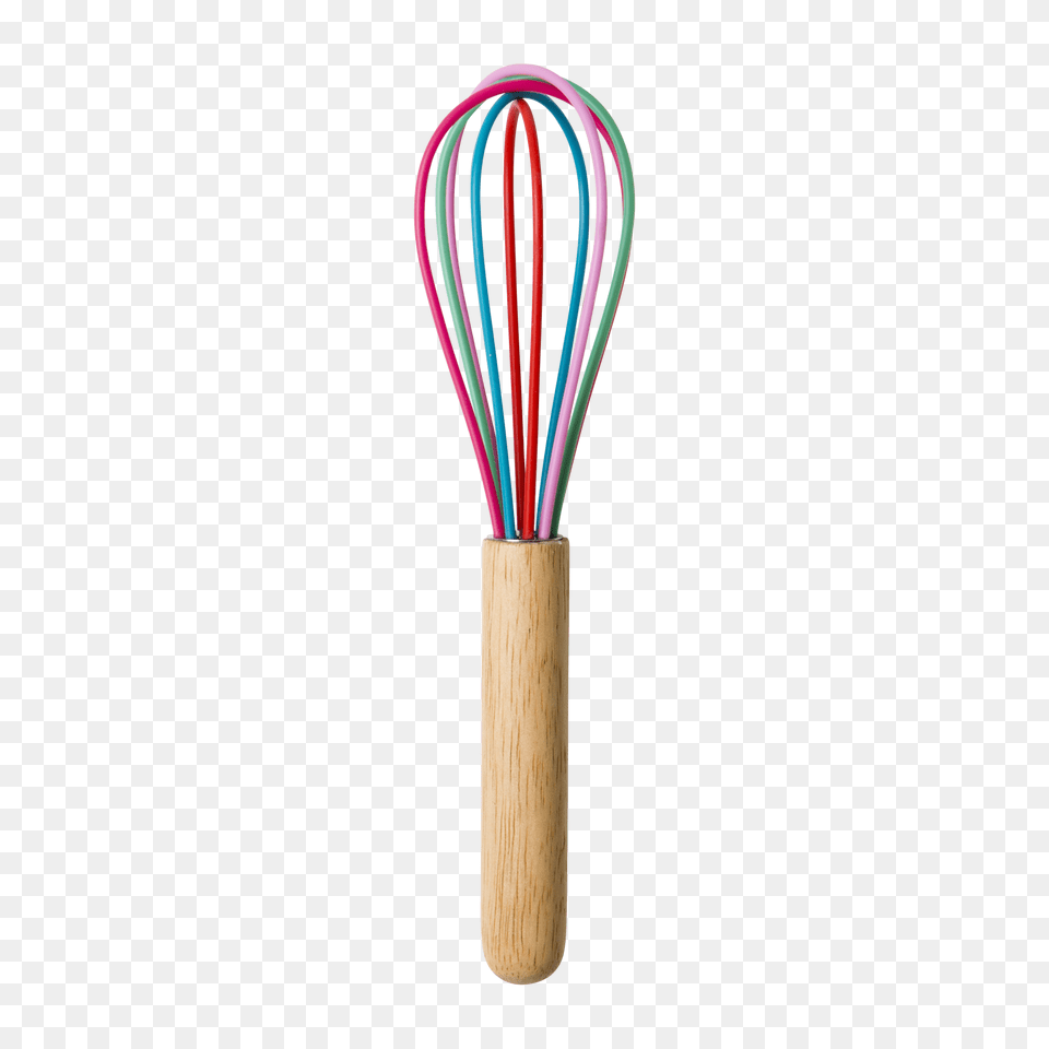 Small Colourful Whisk Silicone And Wooden Handle Rice Dk, Racket, Sport, Tennis, Tennis Racket Free Png