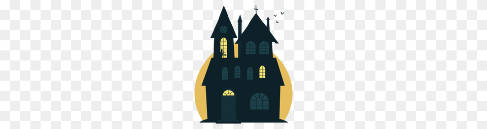 Small Country Cartoon House Background, Architecture, Building, Spire, Tower Free Transparent Png