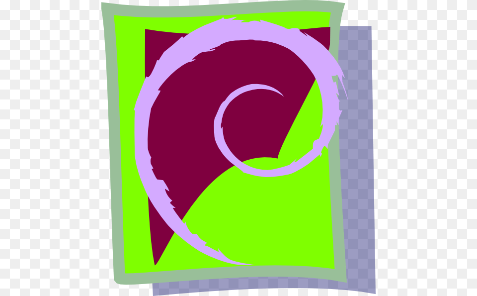 Small Debian, Art, Graphics, Spiral, Baby Png Image