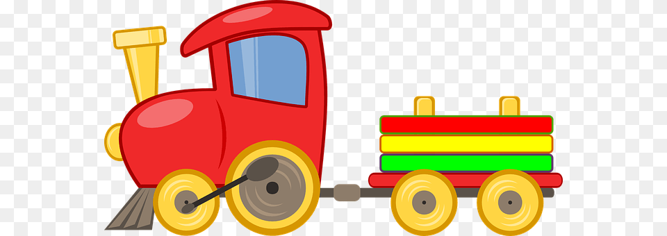 Small Dibujo De Tren De Juguete, Bulldozer, Machine, Transportation, Vehicle Free Transparent Png