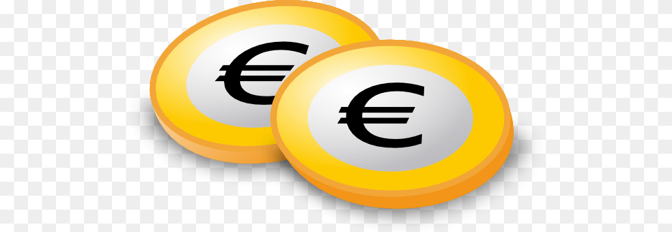 Small Euros Clipart, Symbol, Number, Text, Badge Free Png