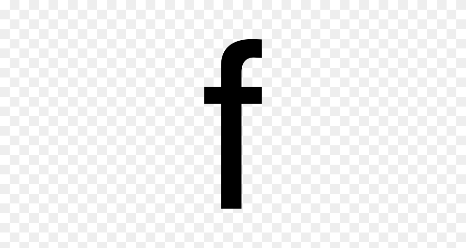 Small F F Facebook Icon With And Vector Format For, Gray Png Image