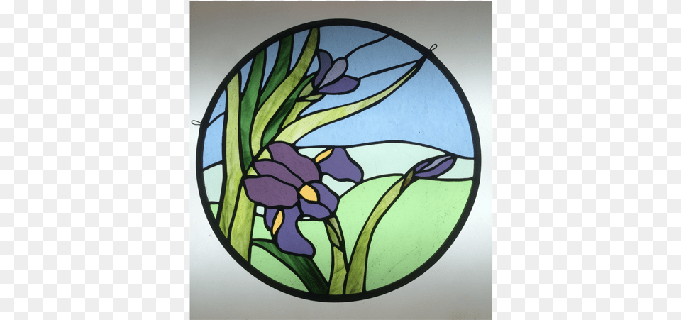 Small Floral Window Stained Glass, Art, Stained Glass Png