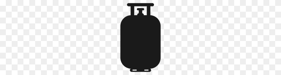 Small Gas Cylinder Silhouette, Jar, Ammunition, Grenade, Weapon Png