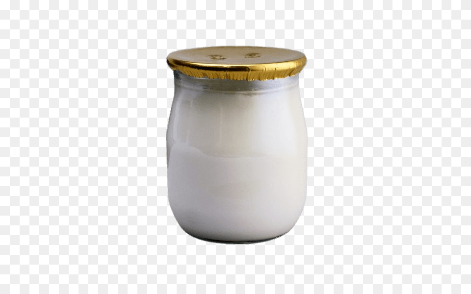 Small Glass Yoghurt Pot, Dessert, Food, Jar, Yogurt Png Image