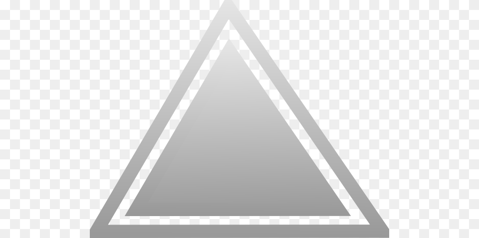 Small Gray Triangle Clipart Png Image