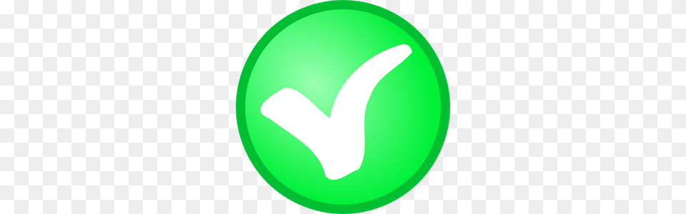 Small Green Check Mark Clip Art For Web, Disk Png Image