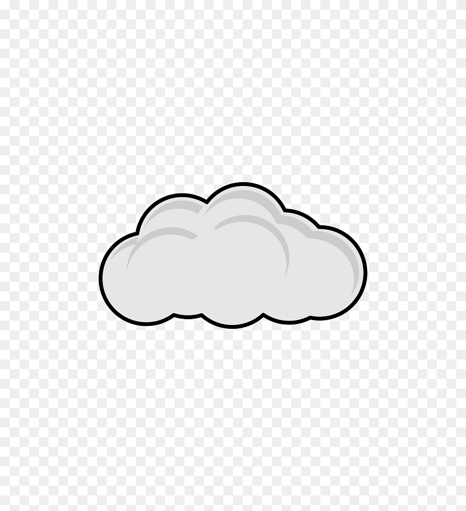 Small Grey Cloud, Light, Outdoors, Nature Free Png