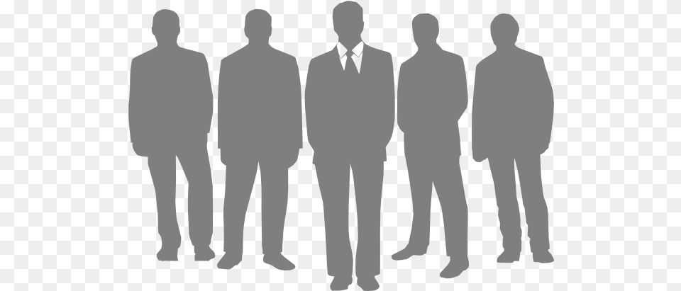 Small Group Of People Silhouette Clipart Station People Silhouette Grey, Adult, Male, Man, Person Free Png Download