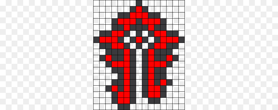 Small Horde Symbol From Wow Perler Bead Pattern Bead Sprites, Chess, Game Free Png Download