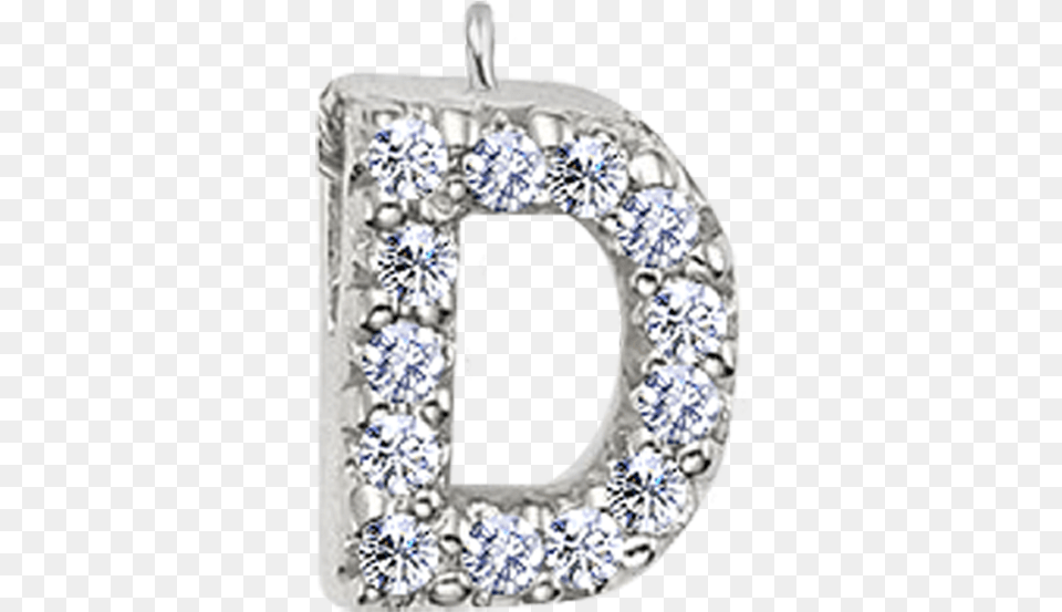 Small Initial D Pendant, Accessories, Earring, Jewelry, Diamond Free Png Download