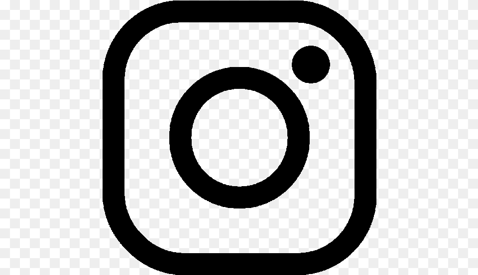 Small Instagram Logo Transparent, Gray Free Png