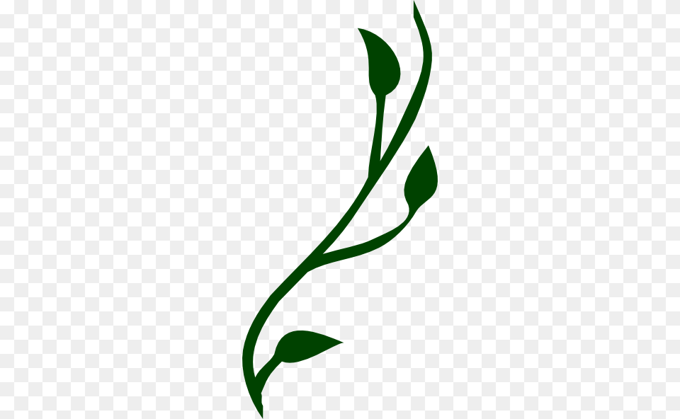 Small Ivy Border Clip Art, Sprout, Bud, Plant, Flower Png Image