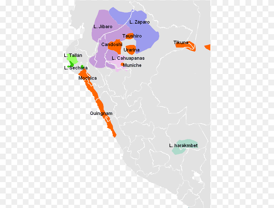 Small Language Families In Peru Cules Son Los Tres Departamentos En Los Que Se Habla, Atlas, Chart, Diagram, Map Png Image