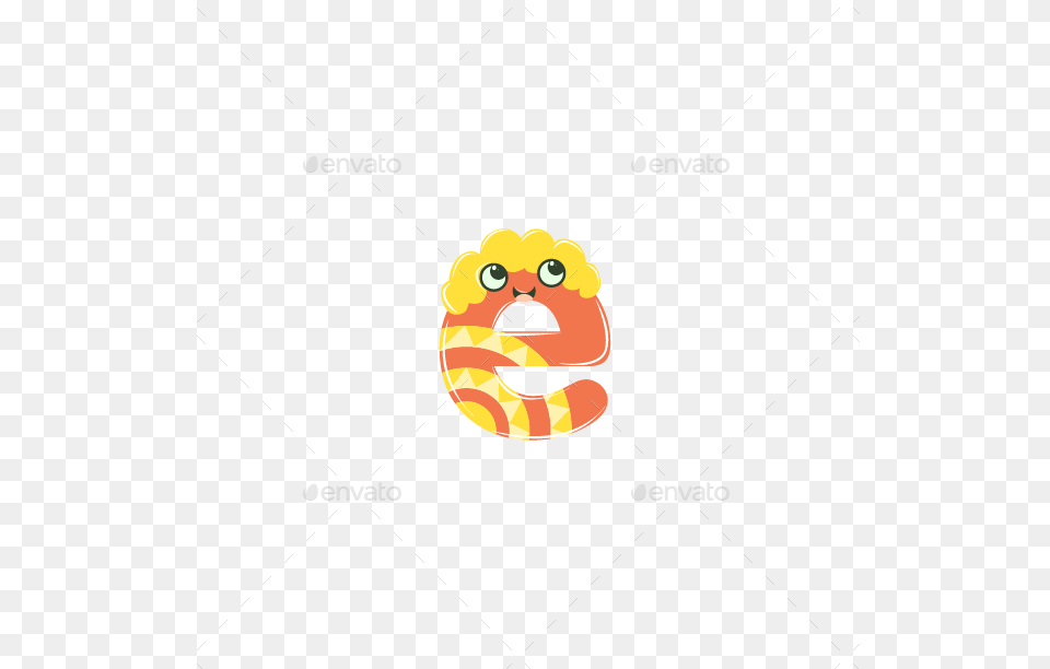 Small Letter E Cartoon Free Png Download