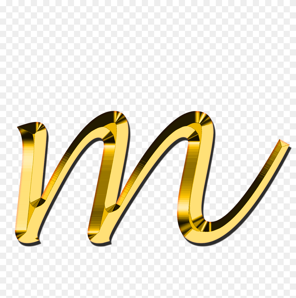 Small Letter M, Gold, Smoke Pipe, Text, Logo Png