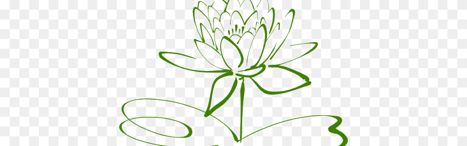 Small Lotus Flower Outline Tattoo Lotus Black N White, Herbal, Herbs, Plant, Leaf Free Png