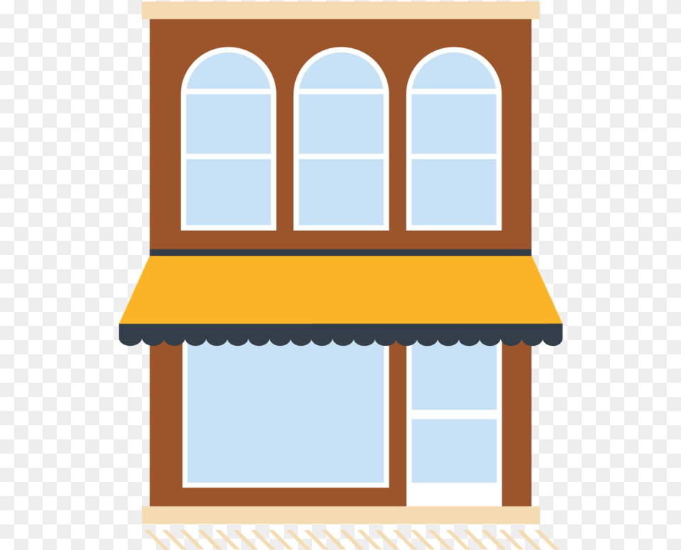 Small Mid Business Window, Awning, Canopy, Mailbox Free Png