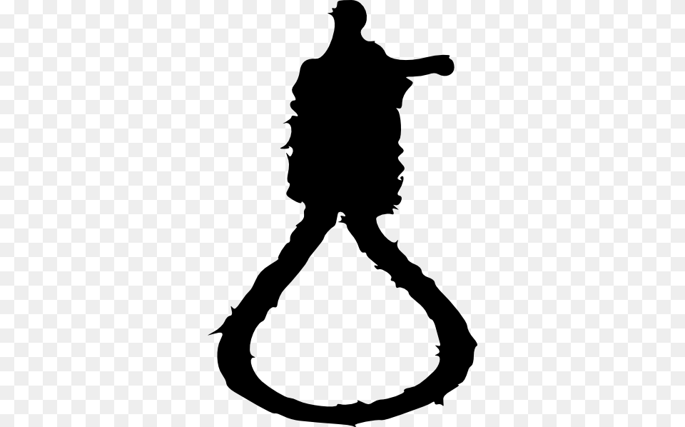 Small Noose Clipart, Silhouette, Stencil, Adult, Male Free Png Download