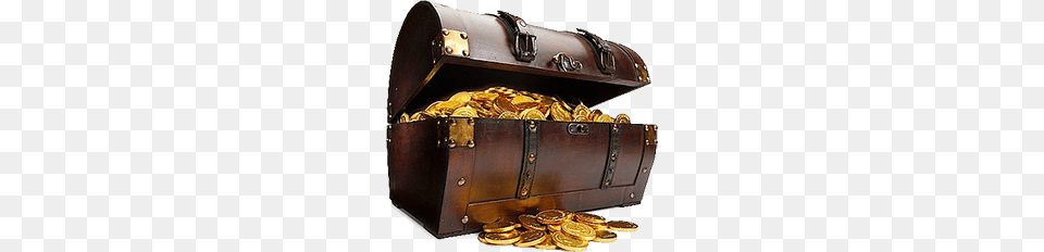 Small Open Treasure Chest Png