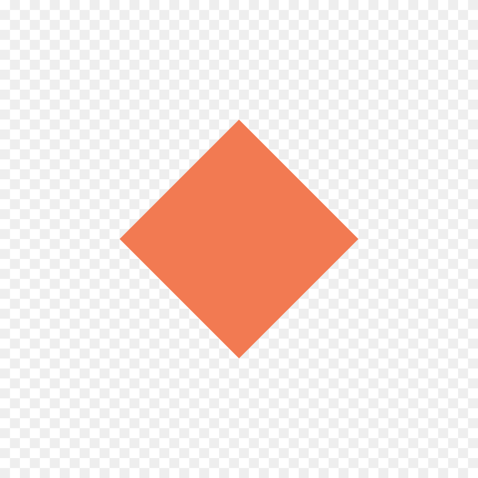 Small Orange Diamond Emoji Clipart Png