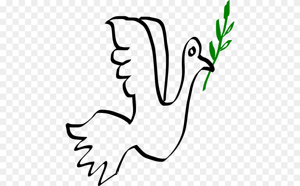 Small Peaceful Clipart, Stencil, Animal, Bird, Waterfowl Png