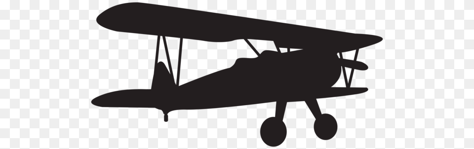 Small Plane Silhouette Clip Art, Aircraft, Airplane, Transportation, Vehicle Free Png Download