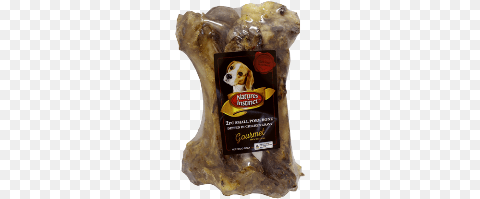 Small Pork Bone Dipped Chicken Gravy 2pc Companion Dog, Animal, Canine, Mammal, Pet Free Transparent Png