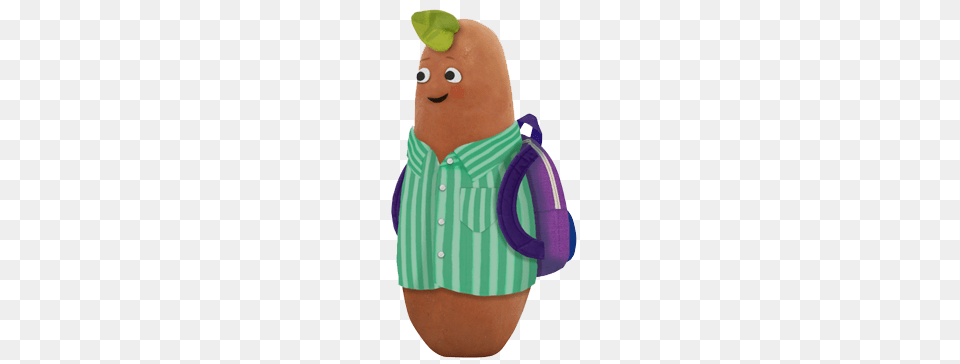 Small Potato With Backpack, Baby, Person, Clothing, Skirt Png