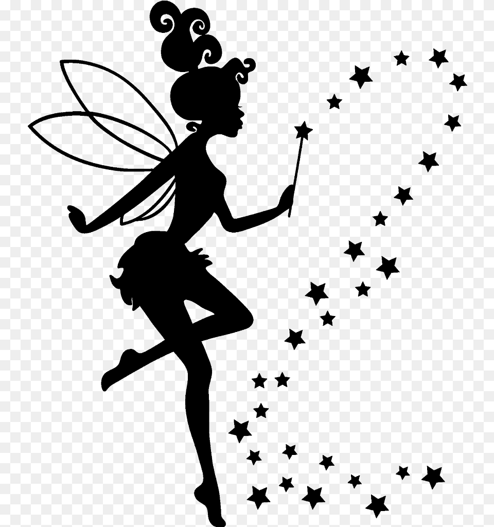Small Purple Fairy Stakes Set Of, Gray Png