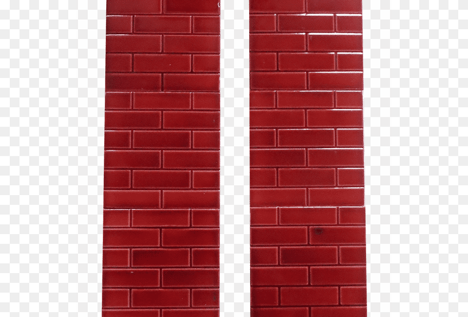 Small Red Brick Fireplace Tiles From Victorian Fireplace Brick, Architecture, Building, Wall, Tile Free Png