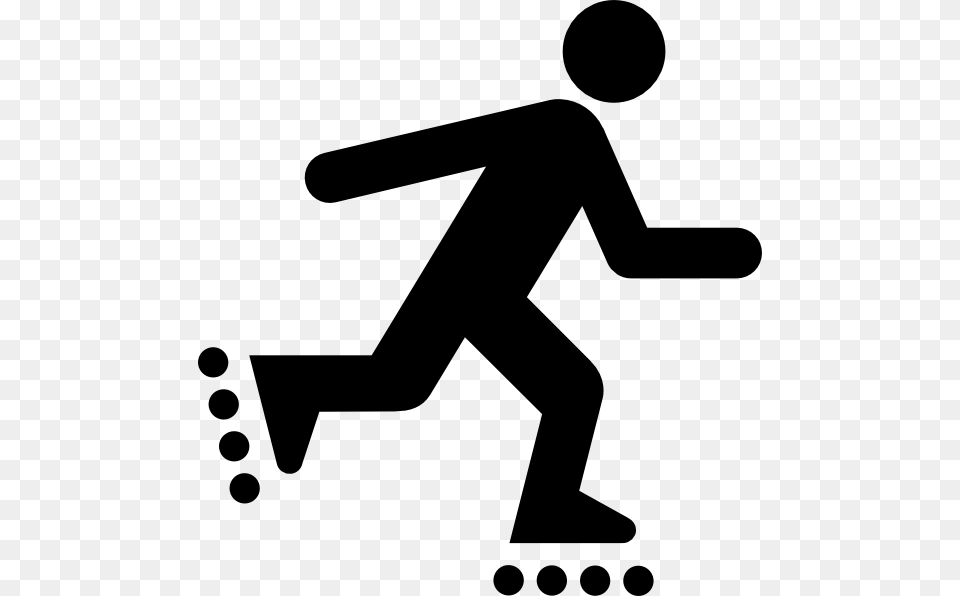 Small Roller Skates Clipart, Sign, Symbol Free Png Download