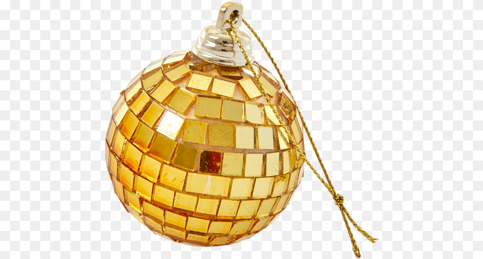 Small Round Disco Ball Holiday Ornament, Lamp, Ammunition, Grenade, Weapon Png