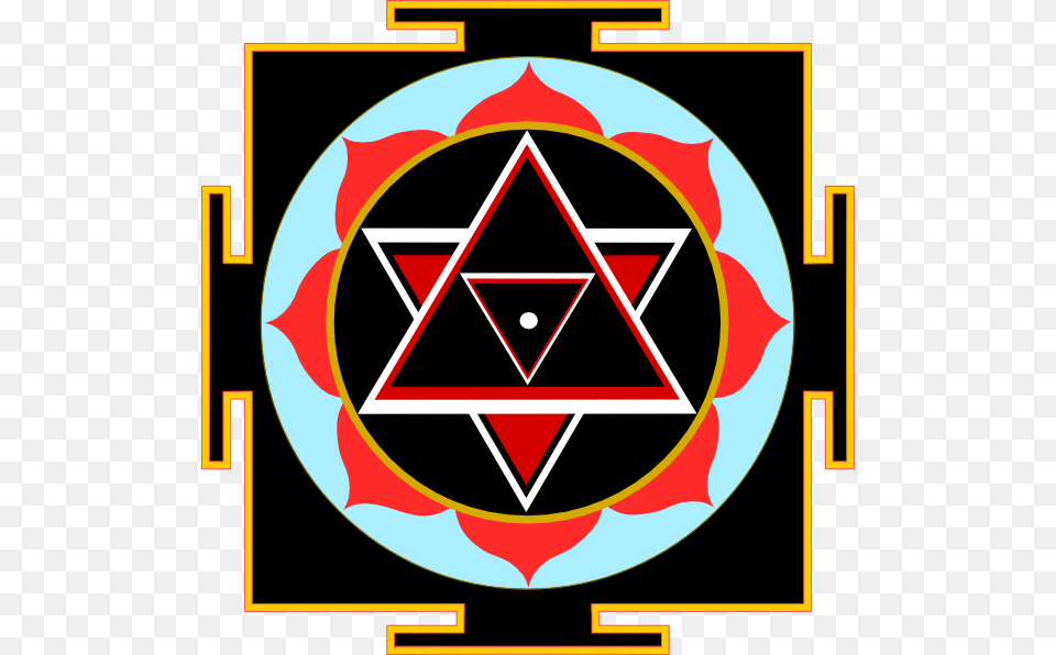 Small Shiva Yantra, Symbol, Emblem, Star Symbol, Triangle Png