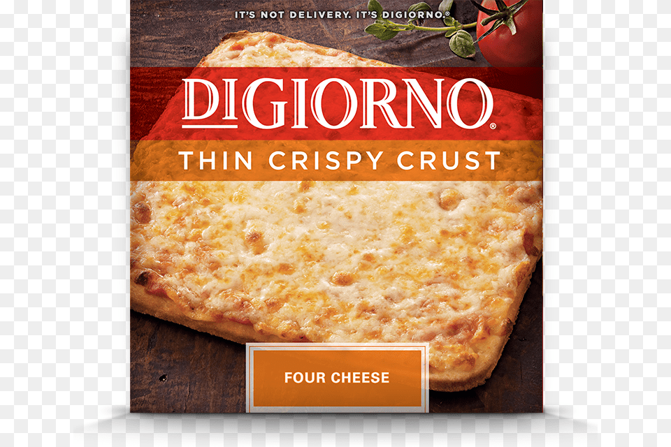 Small Sized Pizzas Digiorno Frozen Cheese Pizza, Advertisement, Food, Poster Png