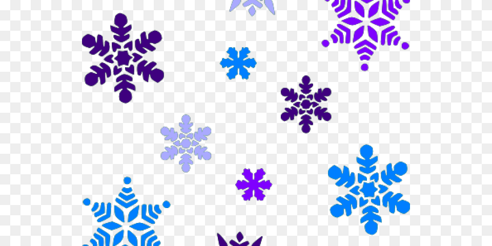 Small Snowflake Clipart, Nature, Outdoors, Pattern, Purple Png Image