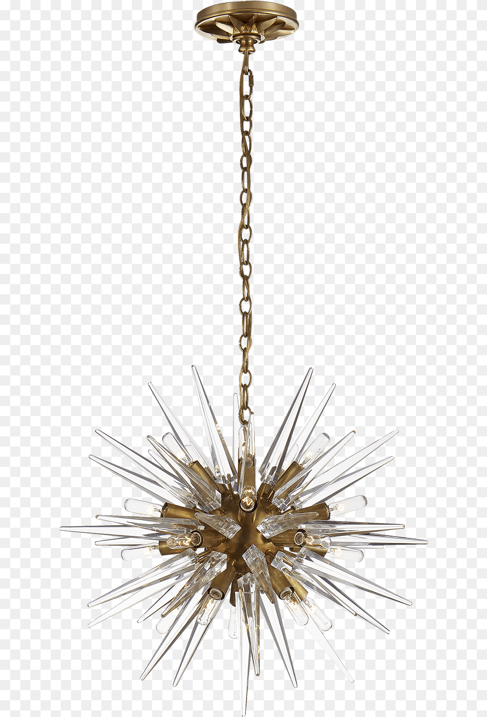 Small Sputnik Chandelier, Lamp Png