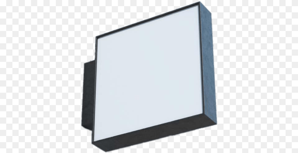 Small Square Billboard Projection Screen, White Board, Electronics Free Transparent Png