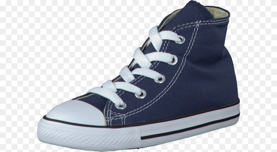 Small Star Hi Canvas Navy Converse Chucks Taylor Navy, Clothing, Footwear, Shoe, Sneaker Png