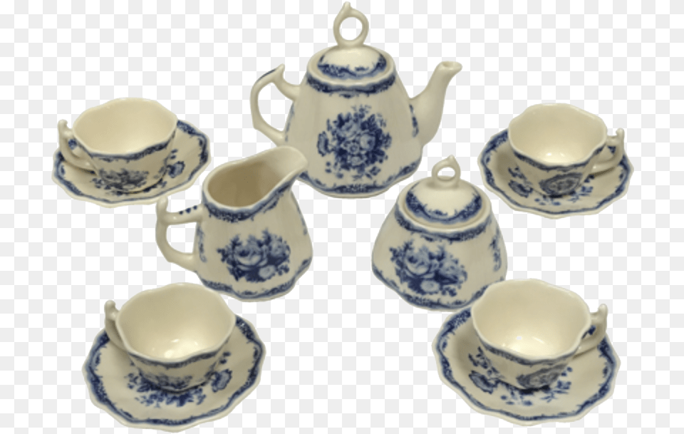 Small Tea Set, Art, Cup, Porcelain, Pottery Free Png Download