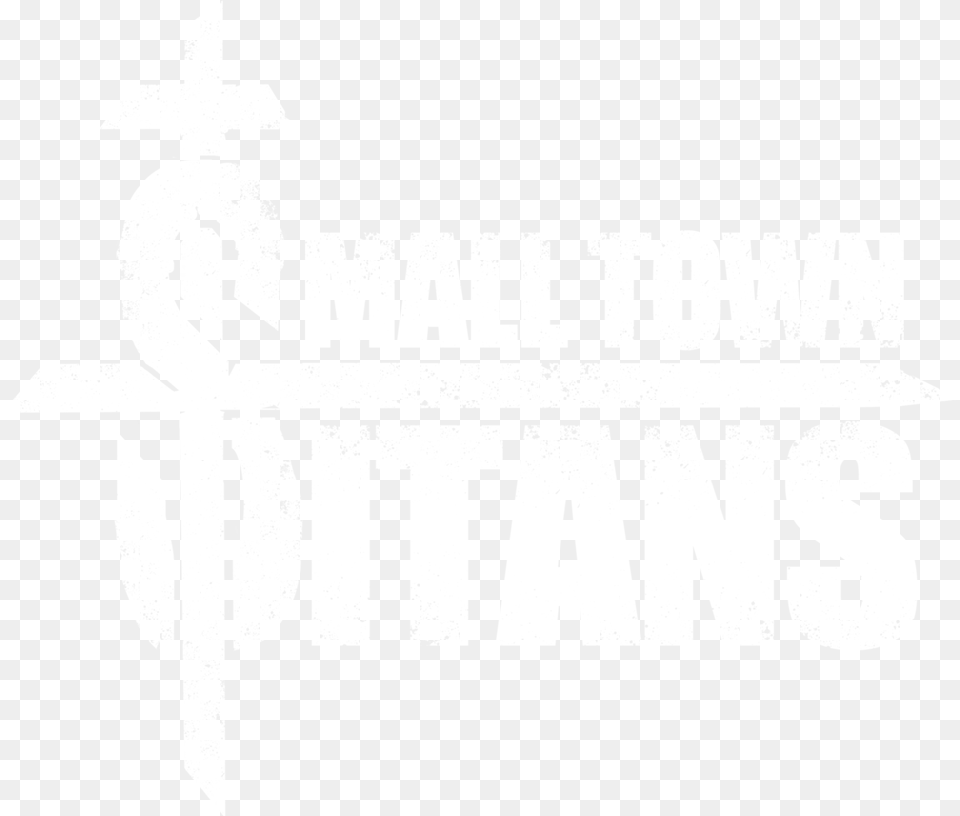 Small Town Titans Logo Ghostcultmag Small Town Titans Logo, Cross, Symbol, Stencil, Sign Png