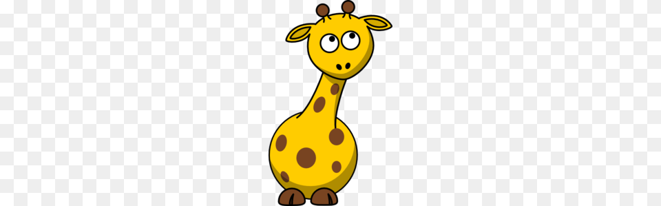Small Turn Giraffe Looking Up Clip Art, Food, Produce, Plant, Fruit Free Png