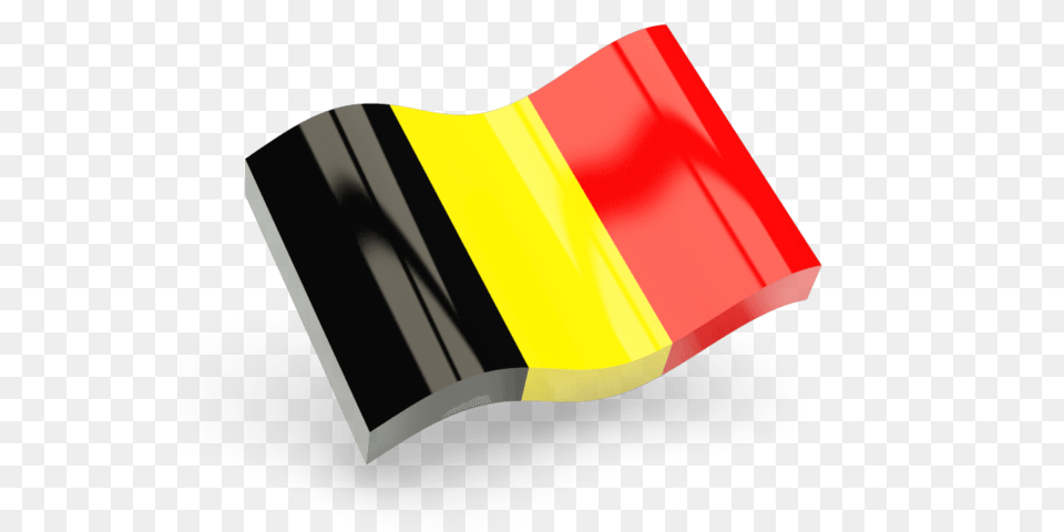 Small Wave Belgium Flag, Belgium Flag Free Transparent Png