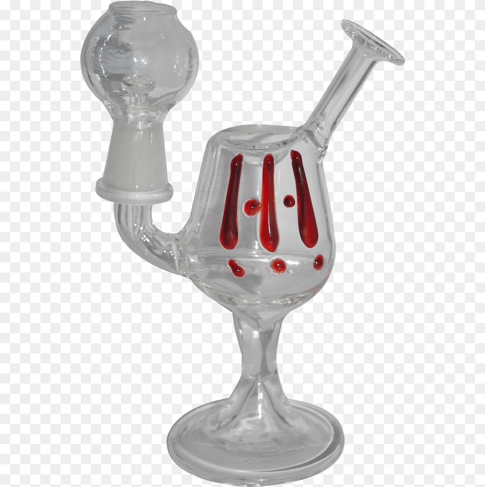 Small Wine Glass Oil Rig With Glass Nail Wine Glass, Alcohol, Beverage, Goblet, Liquor Free Transparent Png